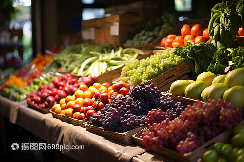 新鮮蔬菜與水果 健康生活的優選零售