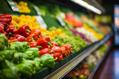 鮮活來襲 農(nóng)產(chǎn)品新鮮蔬菜貨架攝影的魅力與零售哲學(xué)